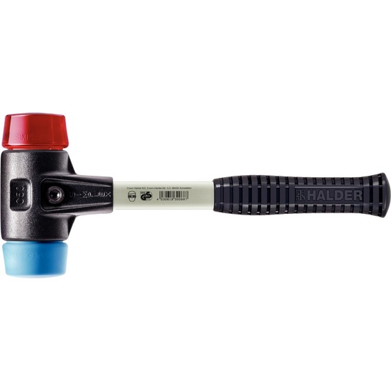 Marteau de protection SIMPLEX avec boîtier TE renforcé et manche en fibre de verre, Ø 60, TPE-soft / plastique