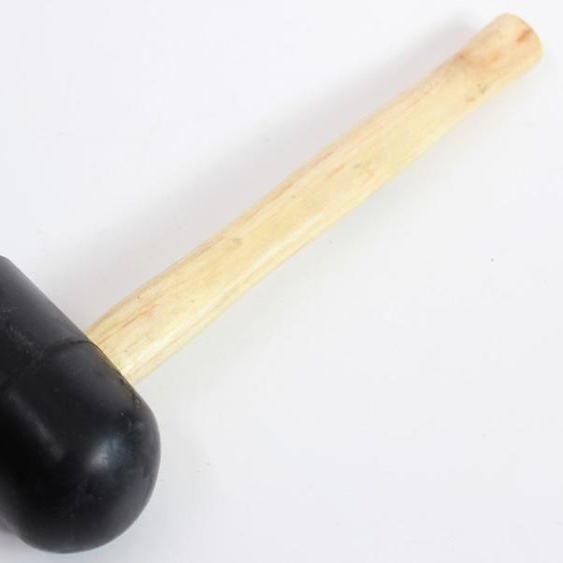 Marteau en caoutchouc 60 mm Marteau de paveur Marteau de paveur Marteau de pierre en caoutchouc résistant