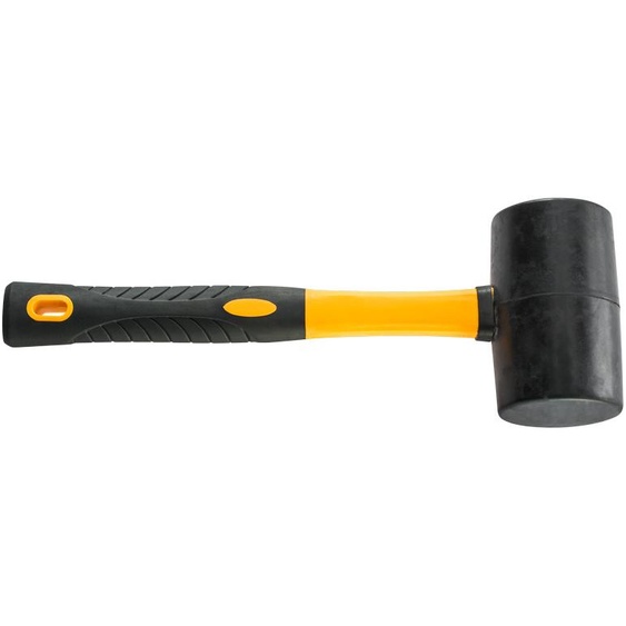 Marteau en caoutchouc Hardex Ø55mm noir 2K poignée