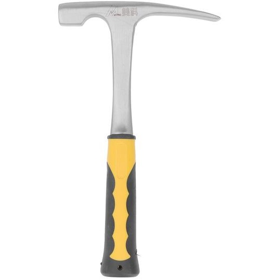 Marteau géologique, marteau piqueur de roche en acier au carbone avec arc pour la prospection minière, prospection géologique