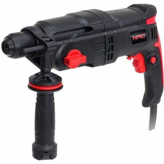 Marteau NAC HE90-LD, 900W, système SDS Plus, moteur puissant, conception robuste, idéal pour un perçage rapide et précis dans le béton, la maçonnerie et plus encore