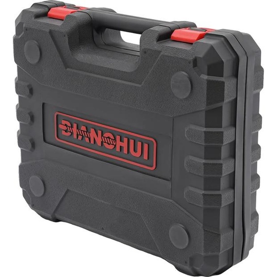 Marteau perforateur électrique, usage intensif pour le perçage du béton, utilisation polyvalente, rouge