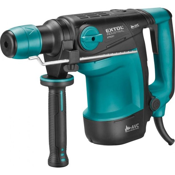 Marteau perforateur Extol Industrial 8790201, système anti-vibration, SDS plus, 7J