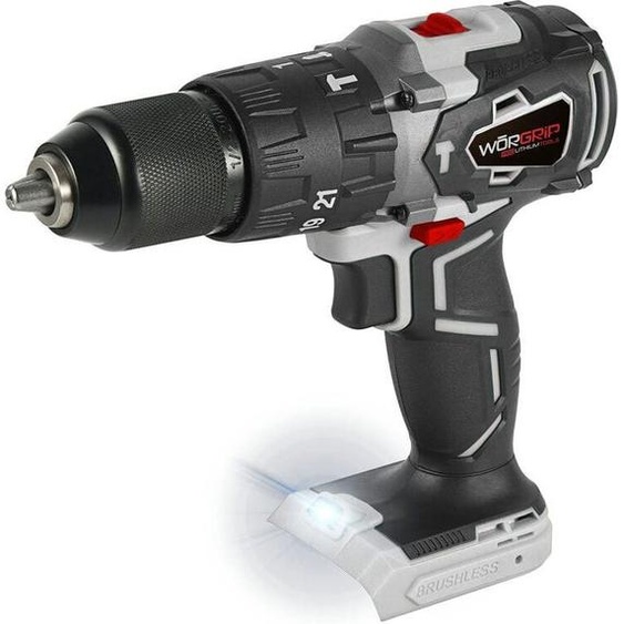 Marteau perforateur sans balais Worgrip Sans batterie 20v Argent Argent One Size