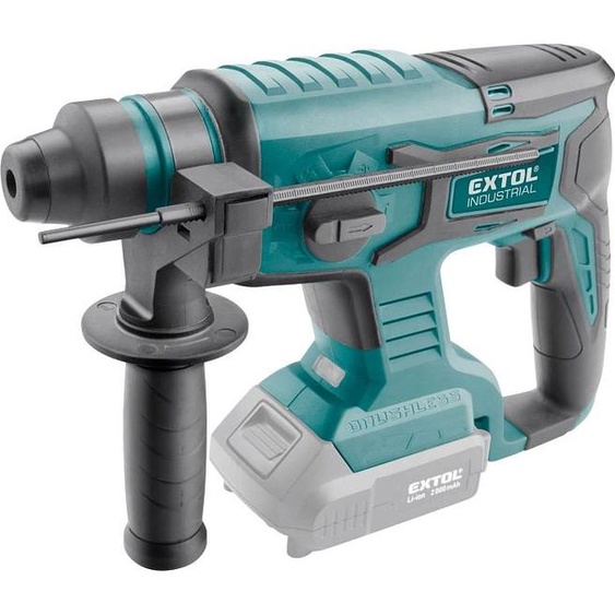 Marteau perforateur sans fil Extol Industrial (8791819) SHARE20V, 1,7J, SDS plus, BRUSHLESS, 20V Li-Ion, sans batterie ni chargeur