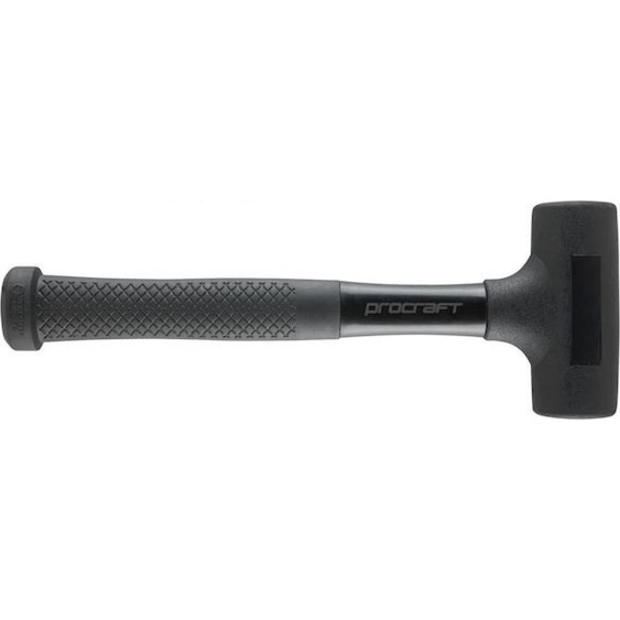 Marteau sans rebond Procraft Ultimate 515 g noir - sans rebond et matér...