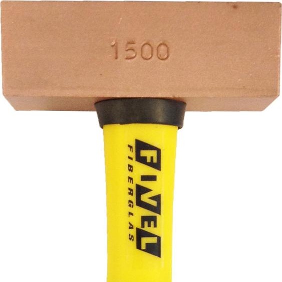 Marteau THOR cuivre rouge, carré 32x89mm, 800g, avec manche en fibre de verre