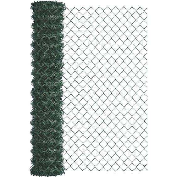 Alberts 604783 Grillage métallique, vert, hauteur 175 cm, longueur 25 m