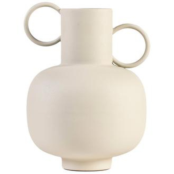 Massa - Vase décoratif finition poudrée ø21cm - Couleur - Beige