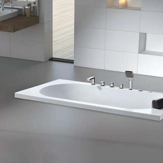 Massagebadewanne Badewanne Whirlpool Blubberbad Spa-Bad Whirlwanne 180x85 cm