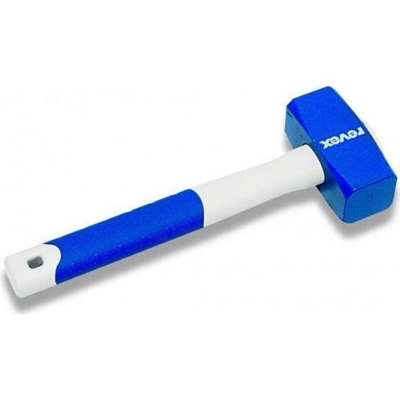Massette carrée manche tri-matière REVEX 1,25 kg - 016417