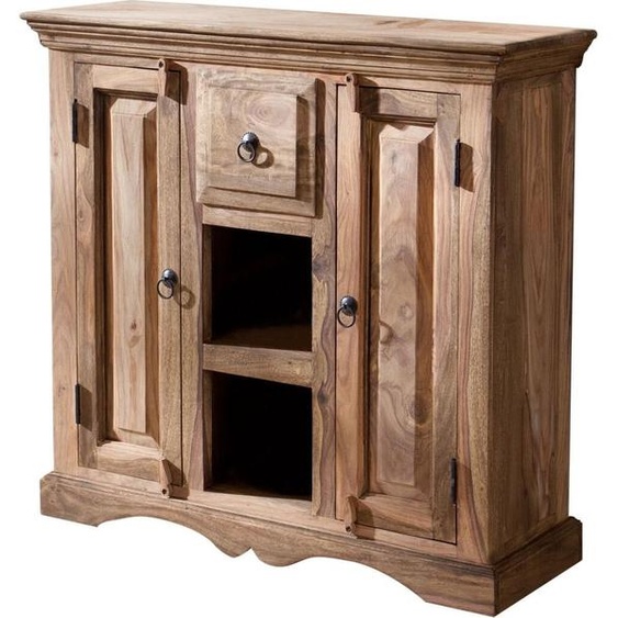 MASSIVMOEBEL24 | Buffet 87x32 Palissandre huilé Gris taupe LEEDS #45
