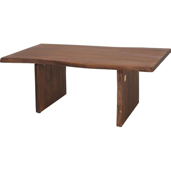 MASSIVMOEBEL24 | Table basse 120x70 Acacia laqué Brun PURE ACACIA #005