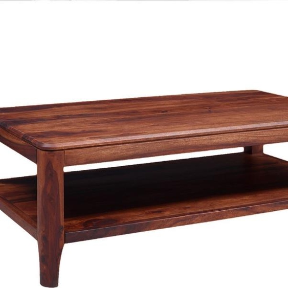 MASSIVMOEBEL24 | Table basse 120x70 Palissandre huilé Noisette BROOKLYN #11