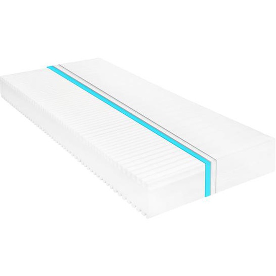 Matelas 140x200 cm 7 zones Mousse PU 16 cm H2 H3