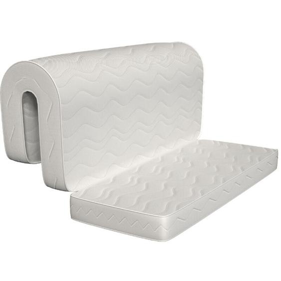 Matelas 140x190 pour canapé-lit, avec prèdécoupe à 60 cm.