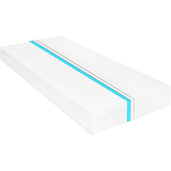 Matelas 160x200 cm 7 zones Mousse PU 16 cm H2 H3