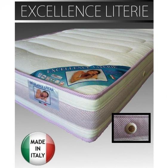 Matelas 80 * 190 cm EXCELLENCE LITERIE épaisseur 12 cm