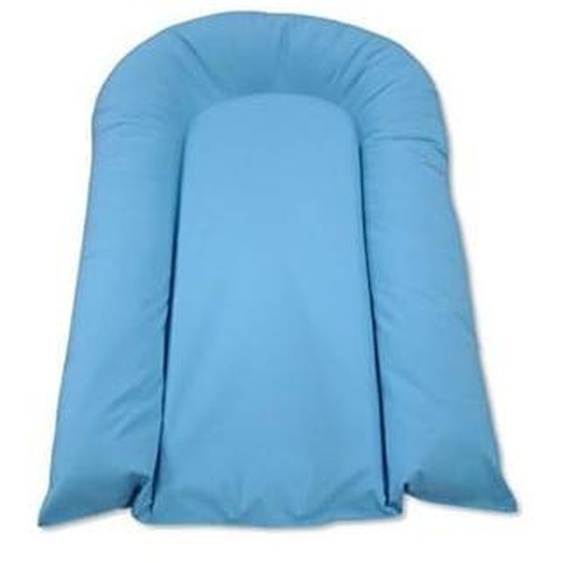 Matelas à langer 70x50 cm en PU -   réversible bleu