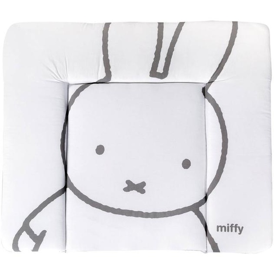 Matelas À Langer Lavable Et Imprimé Étoiles Little Stars Blanc - Gris / Lapin Miffy
