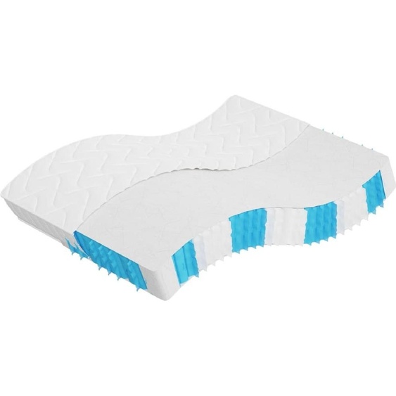 Matelas à ressorts ensachés, fermeté moyenne 160x200 cm 3206416