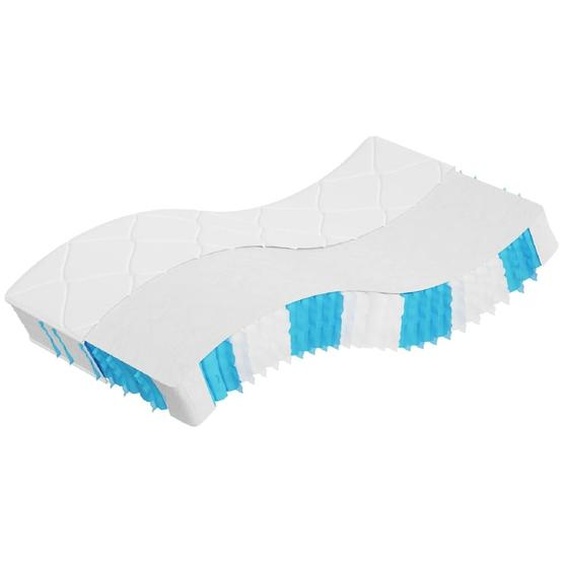 Matelas à ressorts ensachés dureté moyenne 120x200 cm