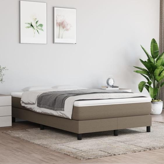 Matelas à ressorts ensachés Taupe 120x200x20 cm Tissu , Matelas à ressorts ensachés Design 2024