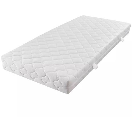 Matelas avec housse lavable 200 x 180 x 17 cm