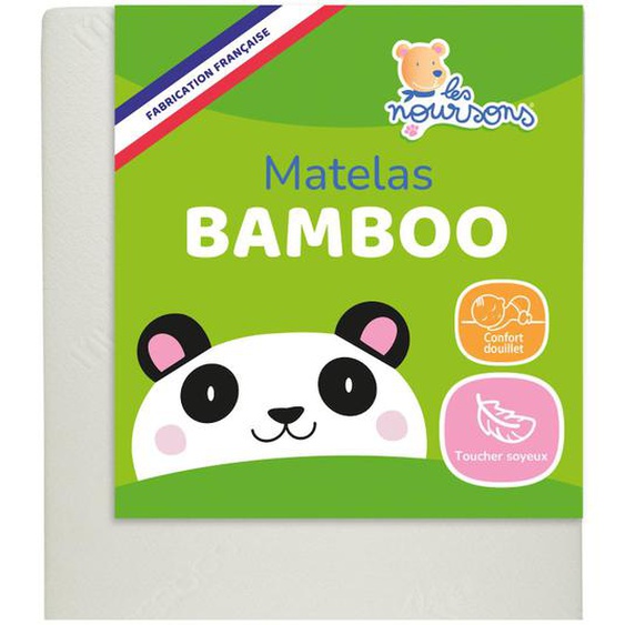 Matelas Bébé Bamboo Blanc