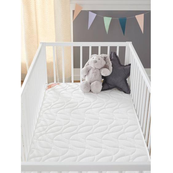 Matelas Bébé Climatisé Reversible Blanc