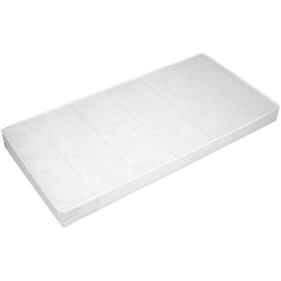 Matelas Bébé Déhoussable Double Face Naturaform Blanc