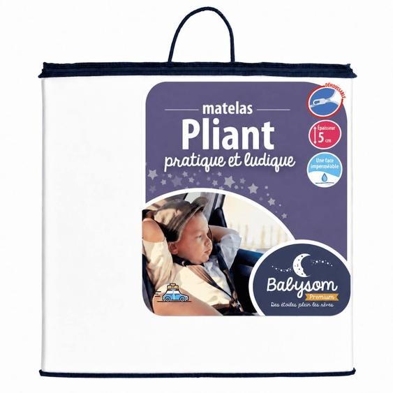Matelas Bébé Pliant 60x1 Vert