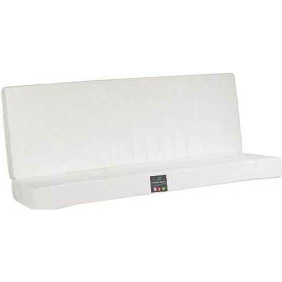 Matelas clic clac - COREME - 12 cm - Mousse haute densité - Mousse à mémoire de forme - Déhoussable