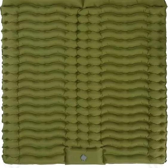 Matelas de couchage de camping, autogonflant, ultraléger et compact, vert armée