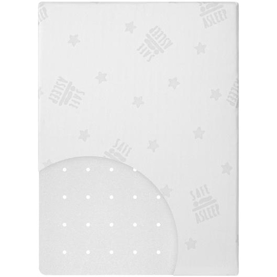 Matelas De Parc Bébé Respirant Et Déhoussable Safe Asleep® Blanc - Rectangulaire