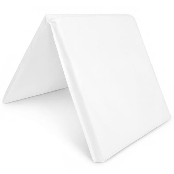 Matelas De Voyage Pliable Pour Bébé Blanc