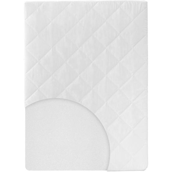 Matelas Déhoussable Pour Parc Bébé Hexagonal Blanc - Rectangulaire (75x100)