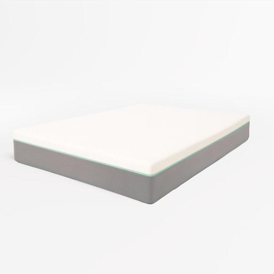 Matelas double 180 X 200 en mousse à mémoire Breeze et ressorts ensachés | Hauteur 25 cm | Certificat médical de classe 1 | Respirant, anti-allergique et antibactérien | Déhoussable