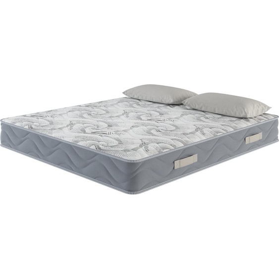 Matelas double Dcortes, matelas trioforme en mousse à mémoire de forme, matelas ergonomique, matelas anti-acariens et hypoallergénique, 100 % Italy, 160x200h25 cm
