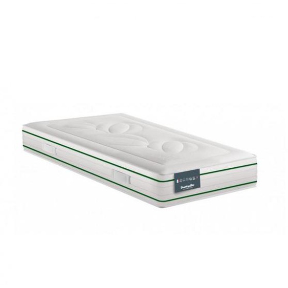 Matelas Dunlopillo EUGEN 7 90 x 190 x 22 cm mousse 14 cm 100% Latex accueil moelleux soutien ferme