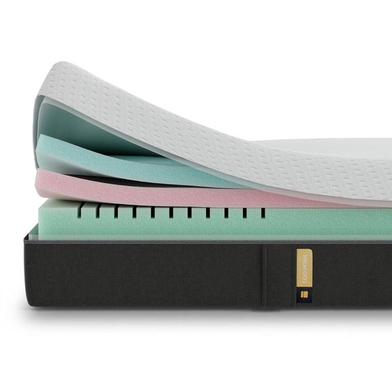 Matelas EGOHOME, 180x200 cm | Hauteur 20 cm, fermeté H3, matelas en mousse à mémoire de forme