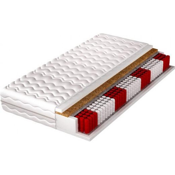 Matelas en fibre de coco avec deux niveaux de dureté Dusty, 120x200