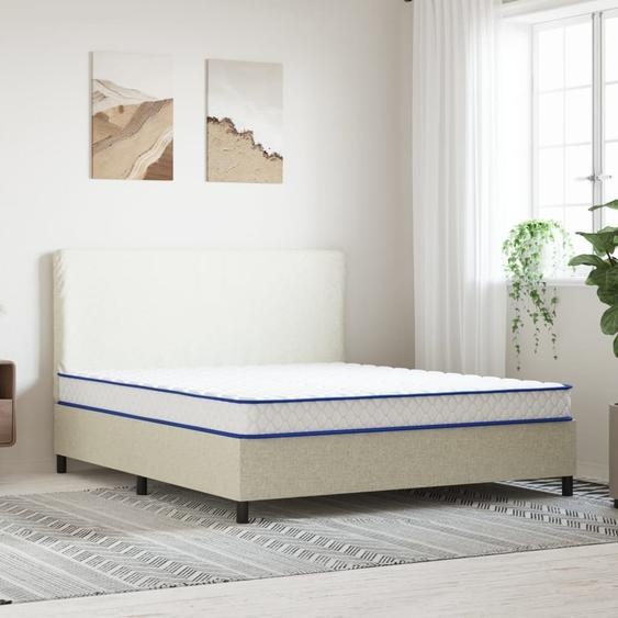 Matelas en mousse à mémoire de forme 200×160×17 cm , Matelas à ressorts ensachés Design 2024