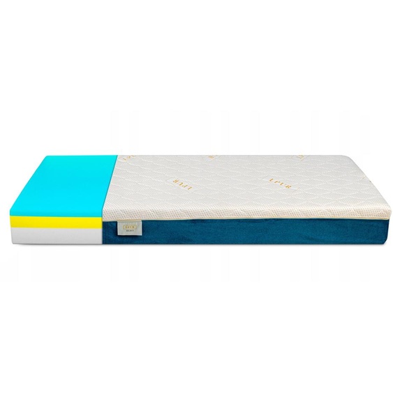 Matelas en mousse Hero, 100 x 200 cm, fermeté moyenne, confortable, pour une chambre à coucher haut de gamme H3