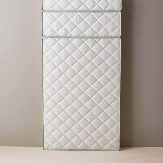Matelas enfant évolutif 3 parties anti-acariens traité Bi-ome® blanc