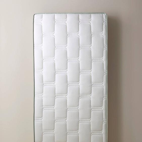Matelas enfant mi-ferme anti-acariens traité Bi-ome NTL® blanc