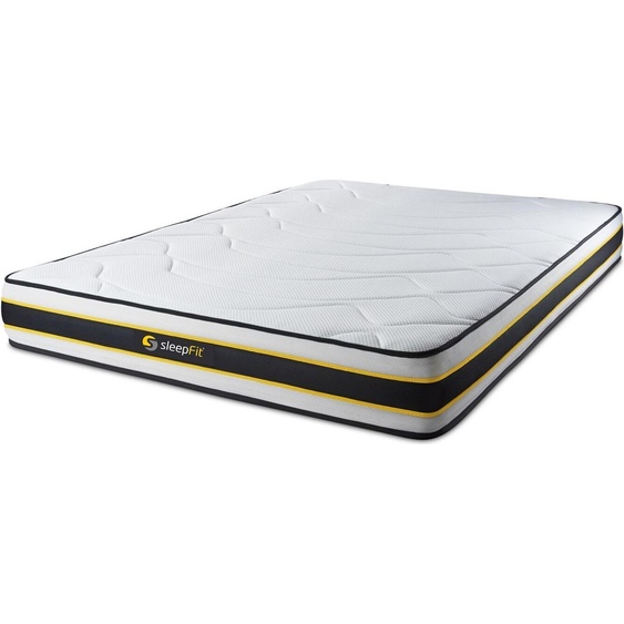 Matelas FLEXY 140x190cm, ressorts ensachés et mousse à mémoire de forme, degré de fermeté 4, hauteur : 22cm, 3 zones de confort