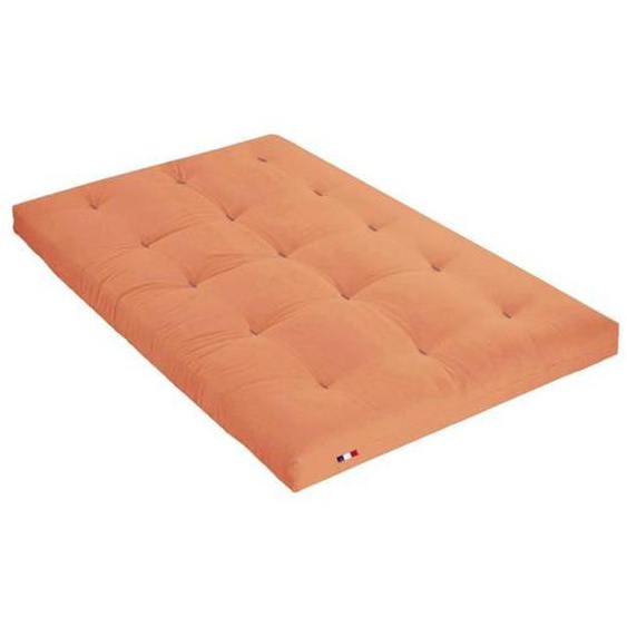 Matelas futon coton goyave 160x200 - TERRE DE NUIT - Garantie 5 ans - Traitement Téflon