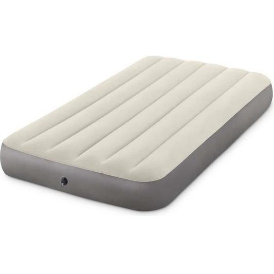 Matelas gonflable Downy Fiber Tech 1 place - Intex