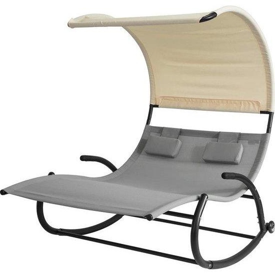 Matelas gonflable - Imperméable - Gris - 140 x 184 x 180 cm